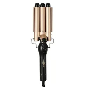 3 Barrel Curling Iron Wand Hair Styling Tool, Curling Iron Wand, Durable.